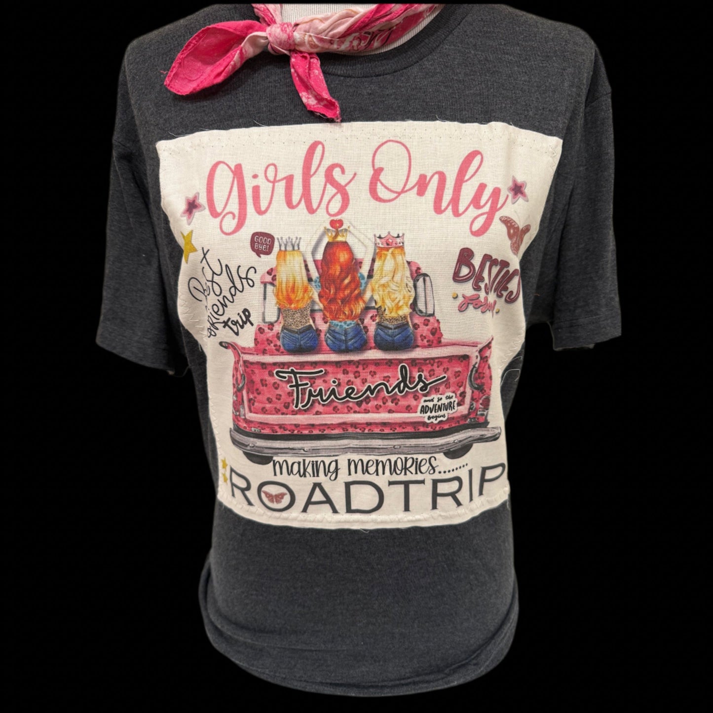 Best Friends Trip Patch on Crew