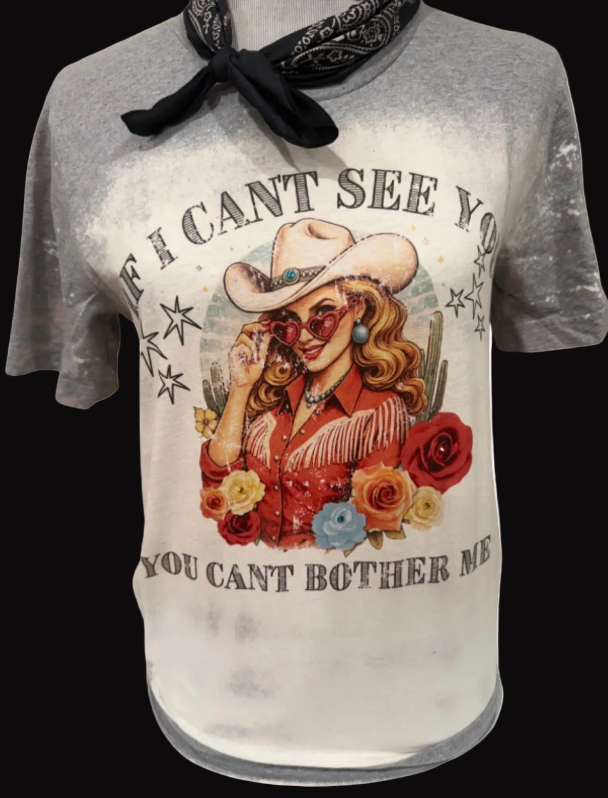 "If I Can't See You" on Sports Bleached Hth Grey Crew