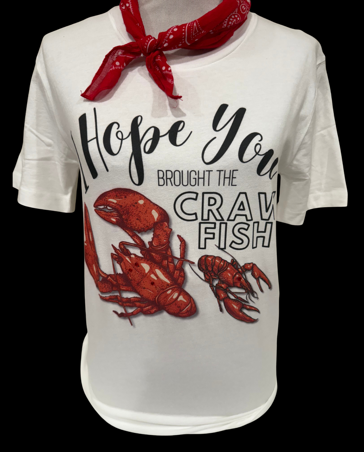 Hope You Brought Crawfish on White Crew