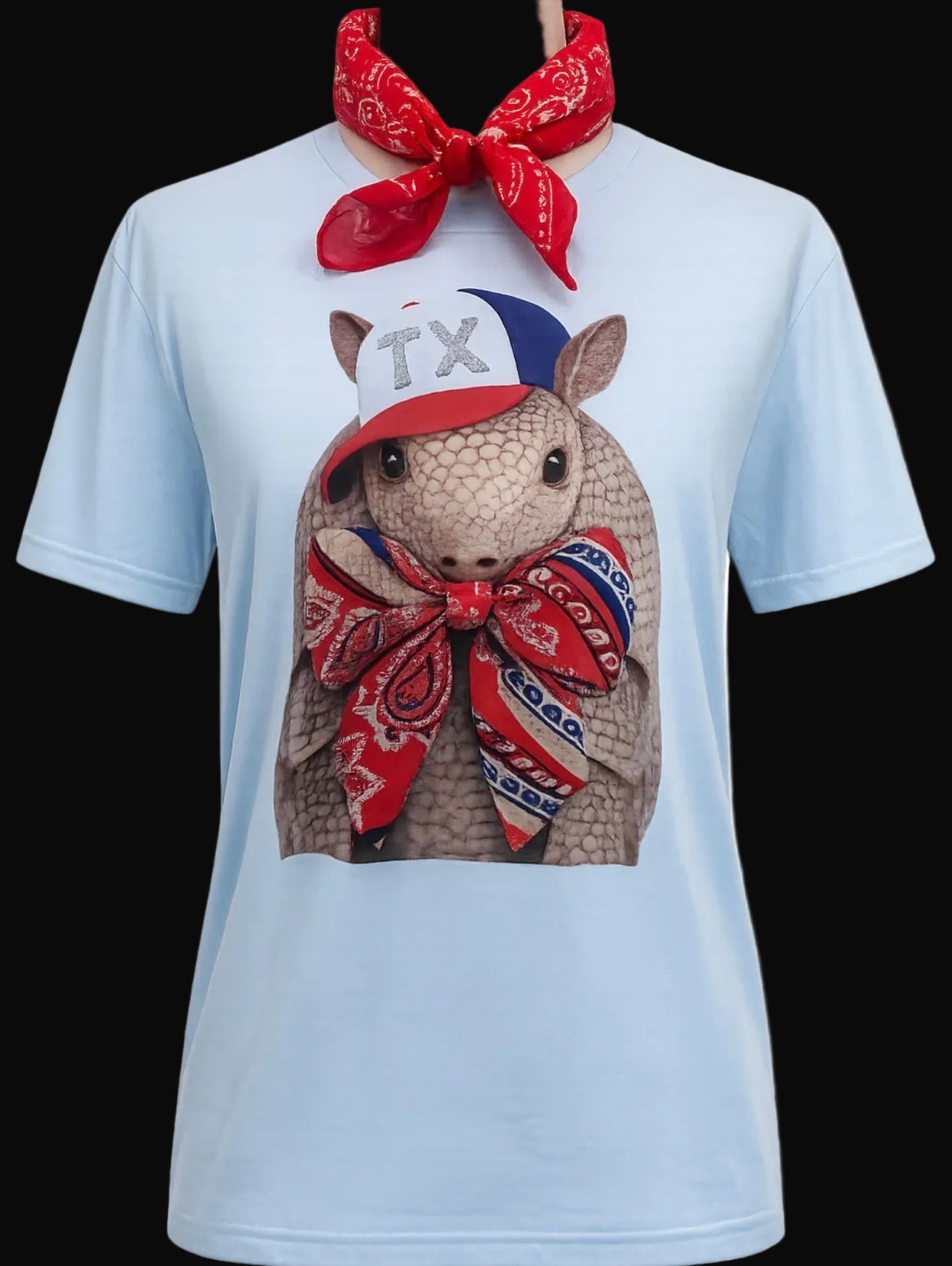 TX Armadillo on Blue Crew