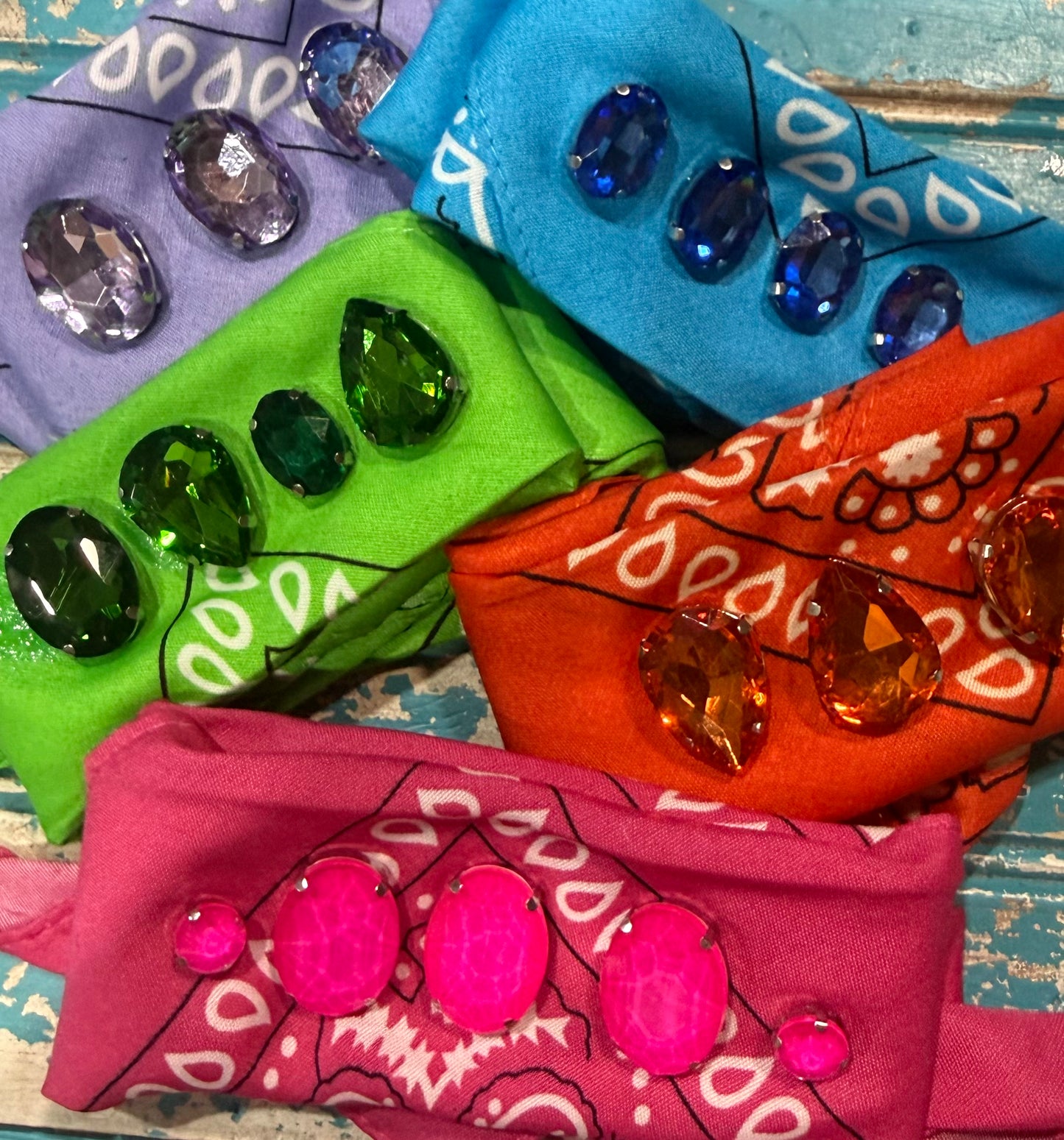 Rhinestone Bandanas