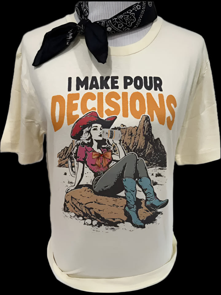 I Make Pour Decisions(Champagne OR Beer) on Natural Crew