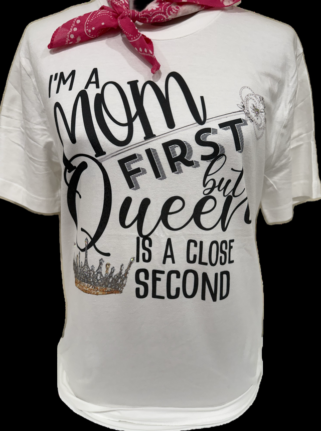 Mom First on White Crew