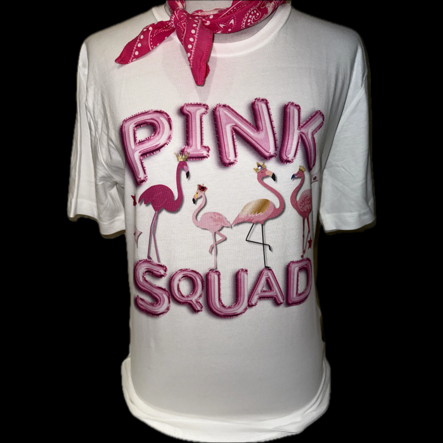 Pink Squad on White Crew