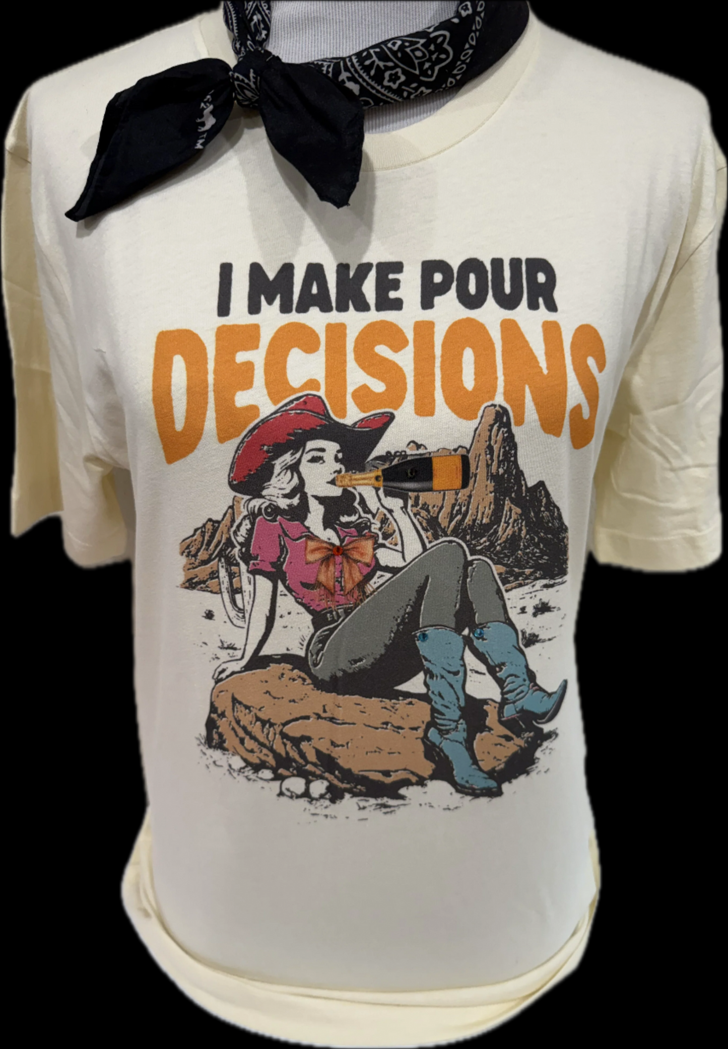 Pour Decisions Champagne on Natural Crew