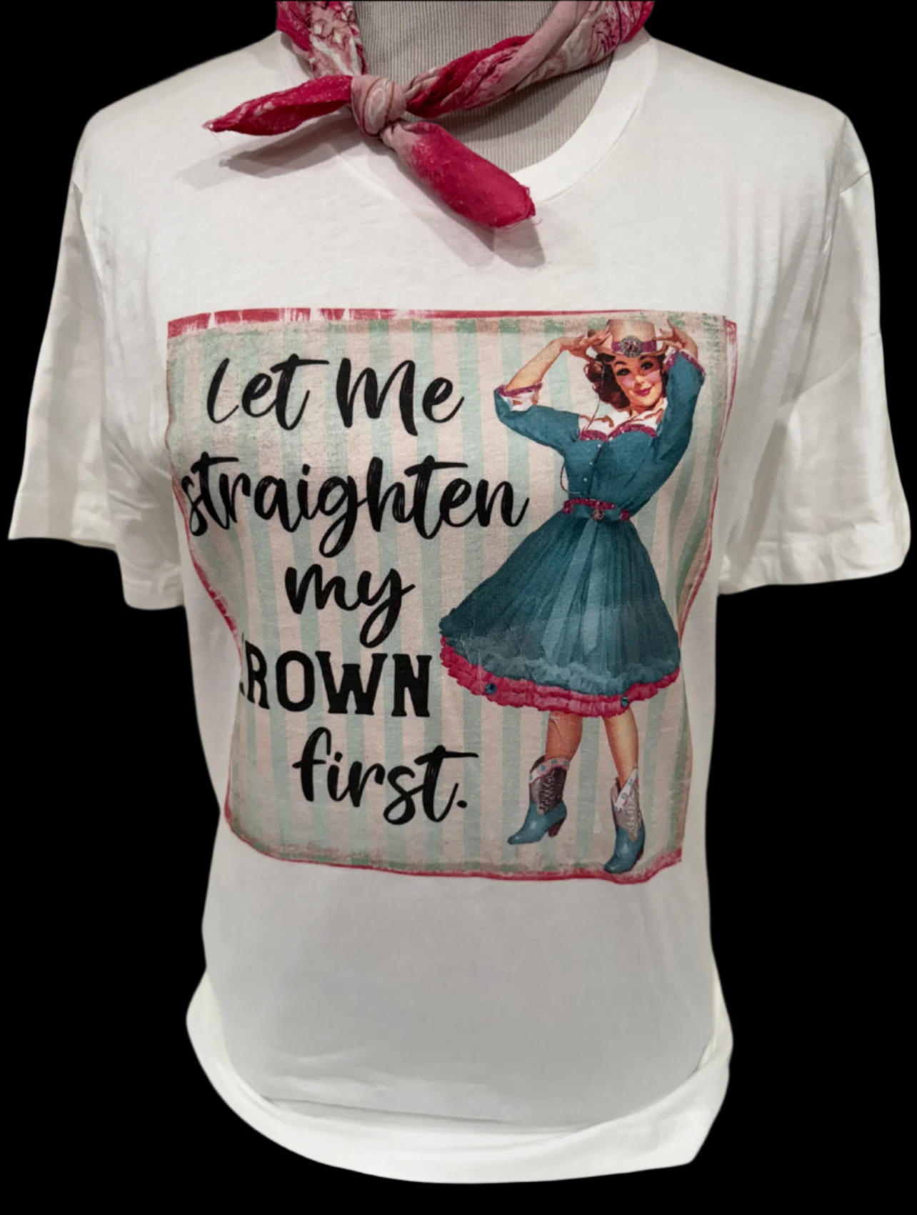 Straighten my Crown first on White Crew