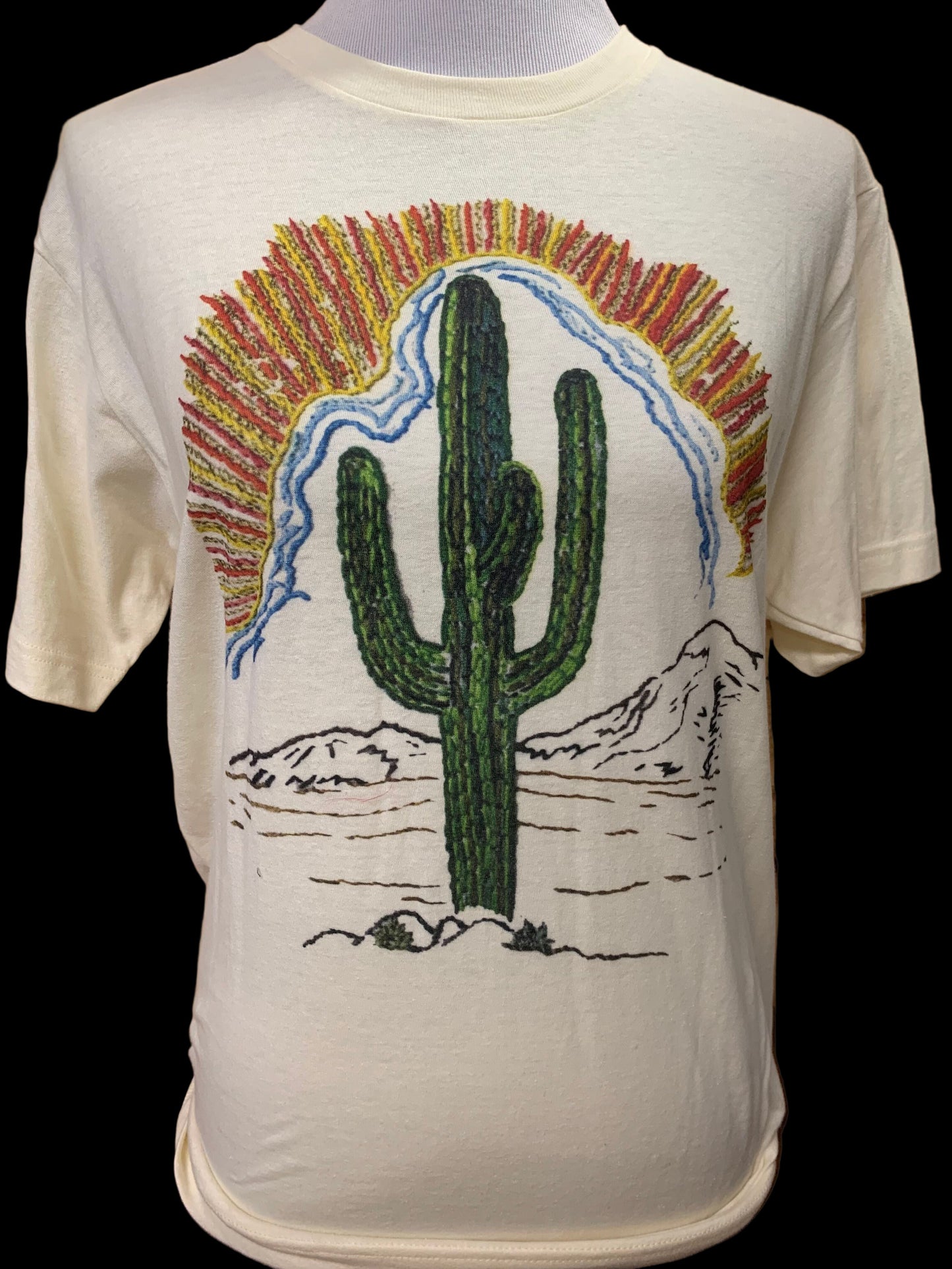 Sunset Cactus SB Ginger Crew OR Natural Crew