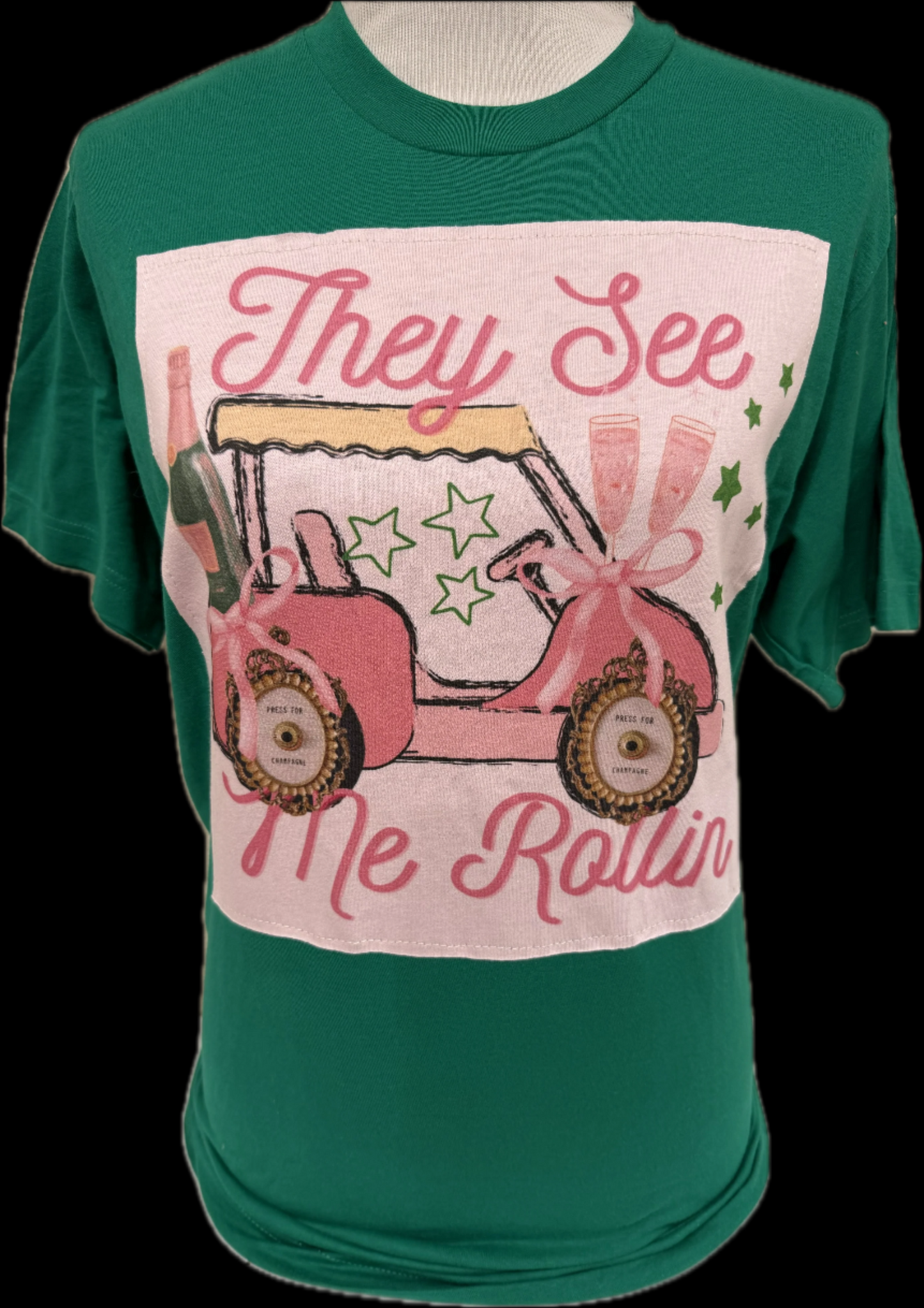 They see me Rolling on (Powder Pink, SB Powder Pink, White, OR Patch Green) Crew