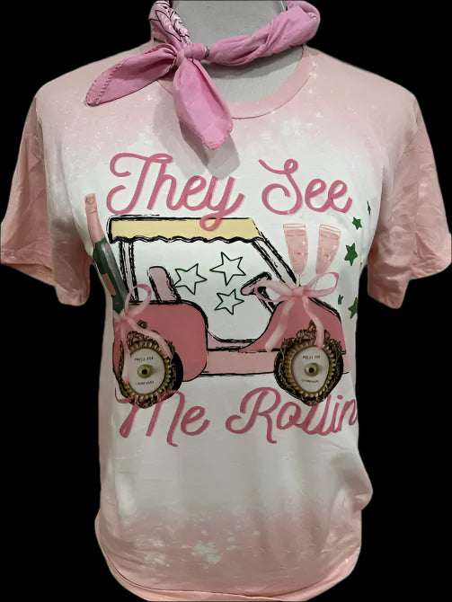 They see me Rolling on (Powder Pink, SB Powder Pink, White, OR Patch Green) Crew