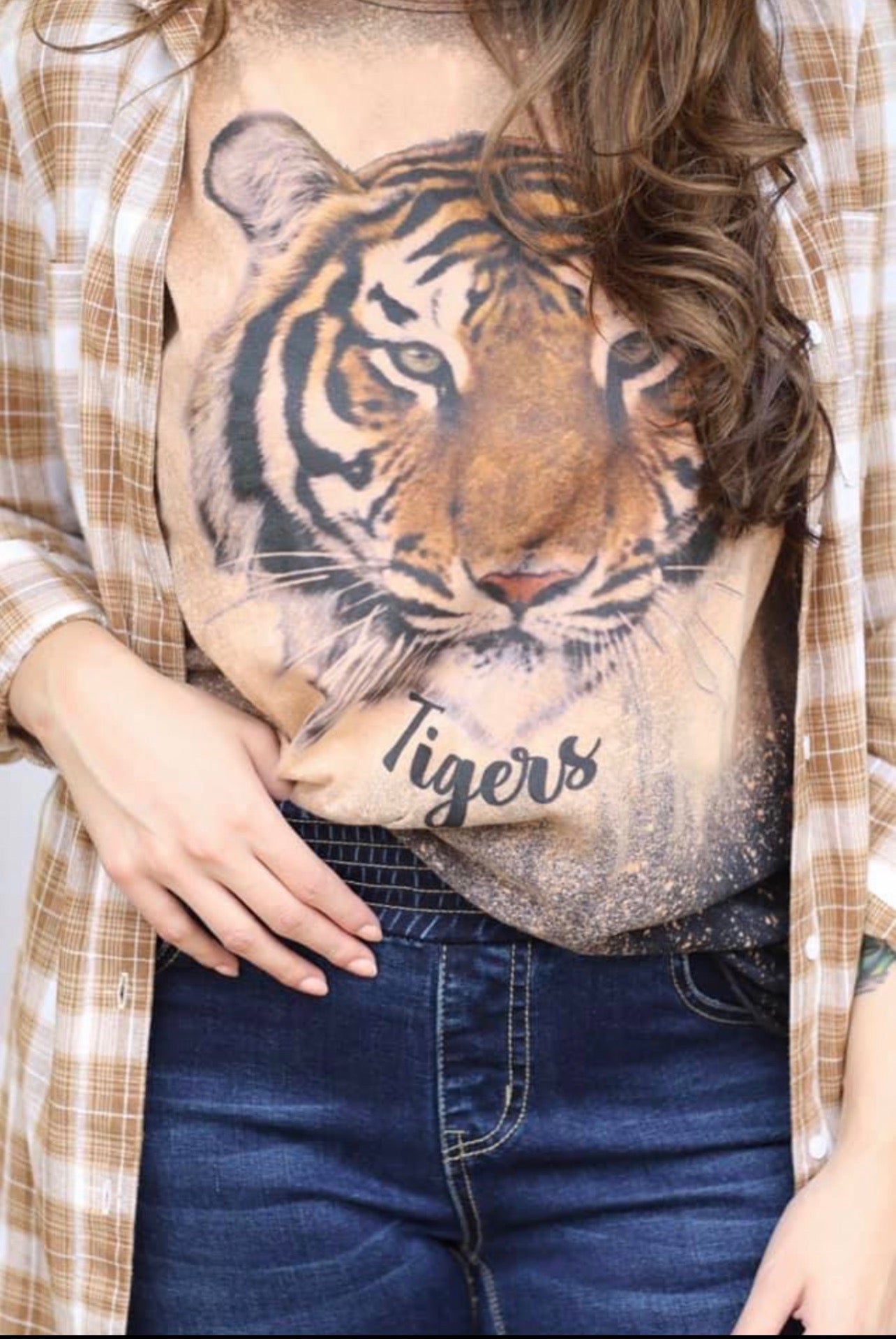 Customizable Mascot Crew or Flannel