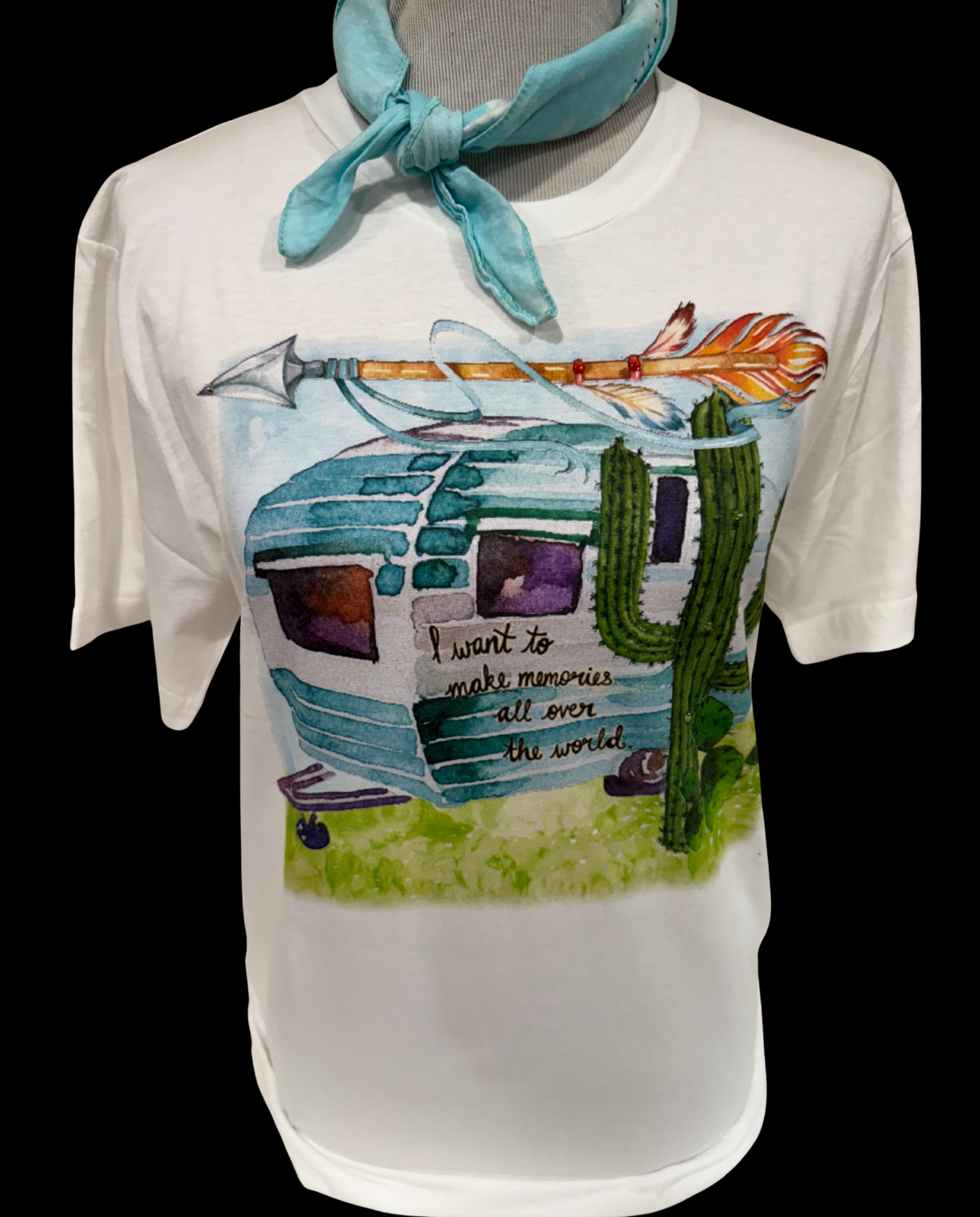 Make Memories All Over the World on White Crew