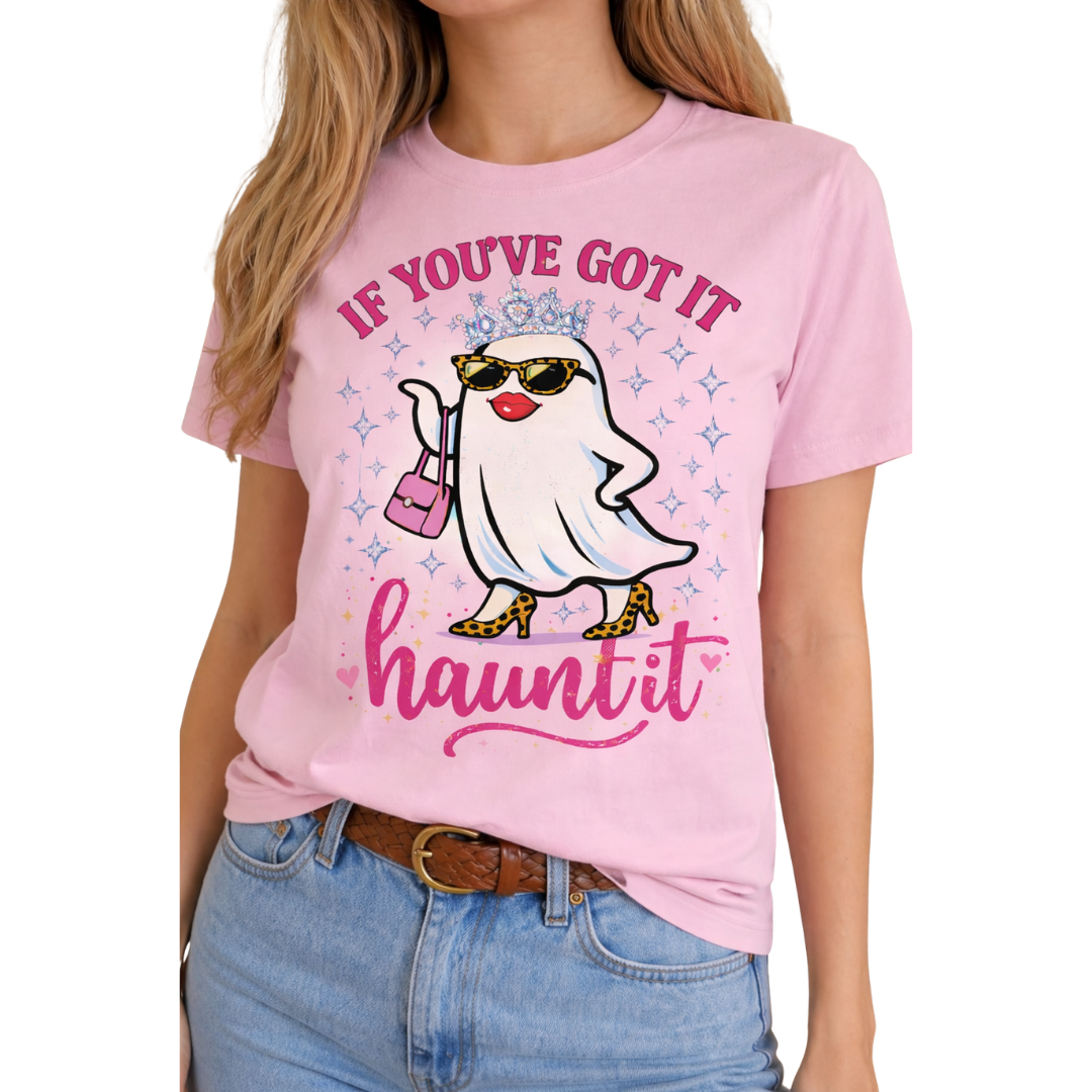 Haunt It on Pink Crew