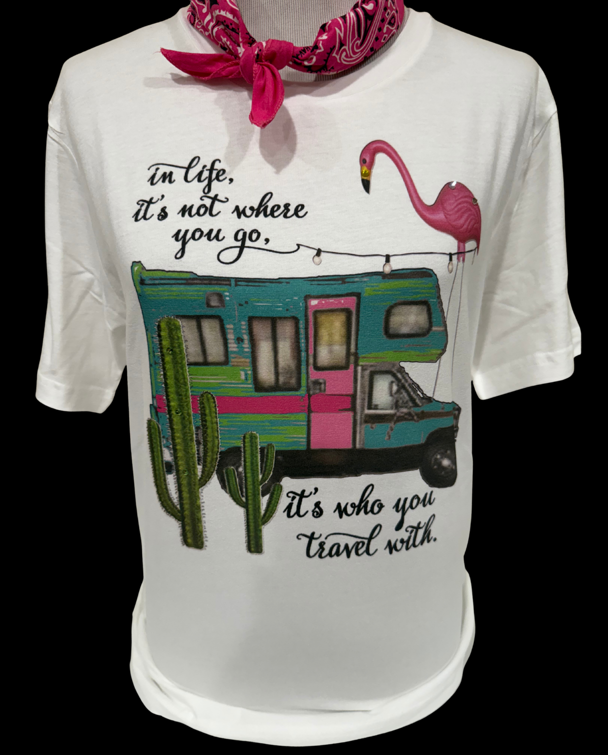 It's Who You Travel With on White Crew - ADDED CREAM