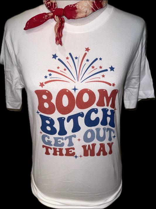 Boom B***h, Get Out the Way on White Crew