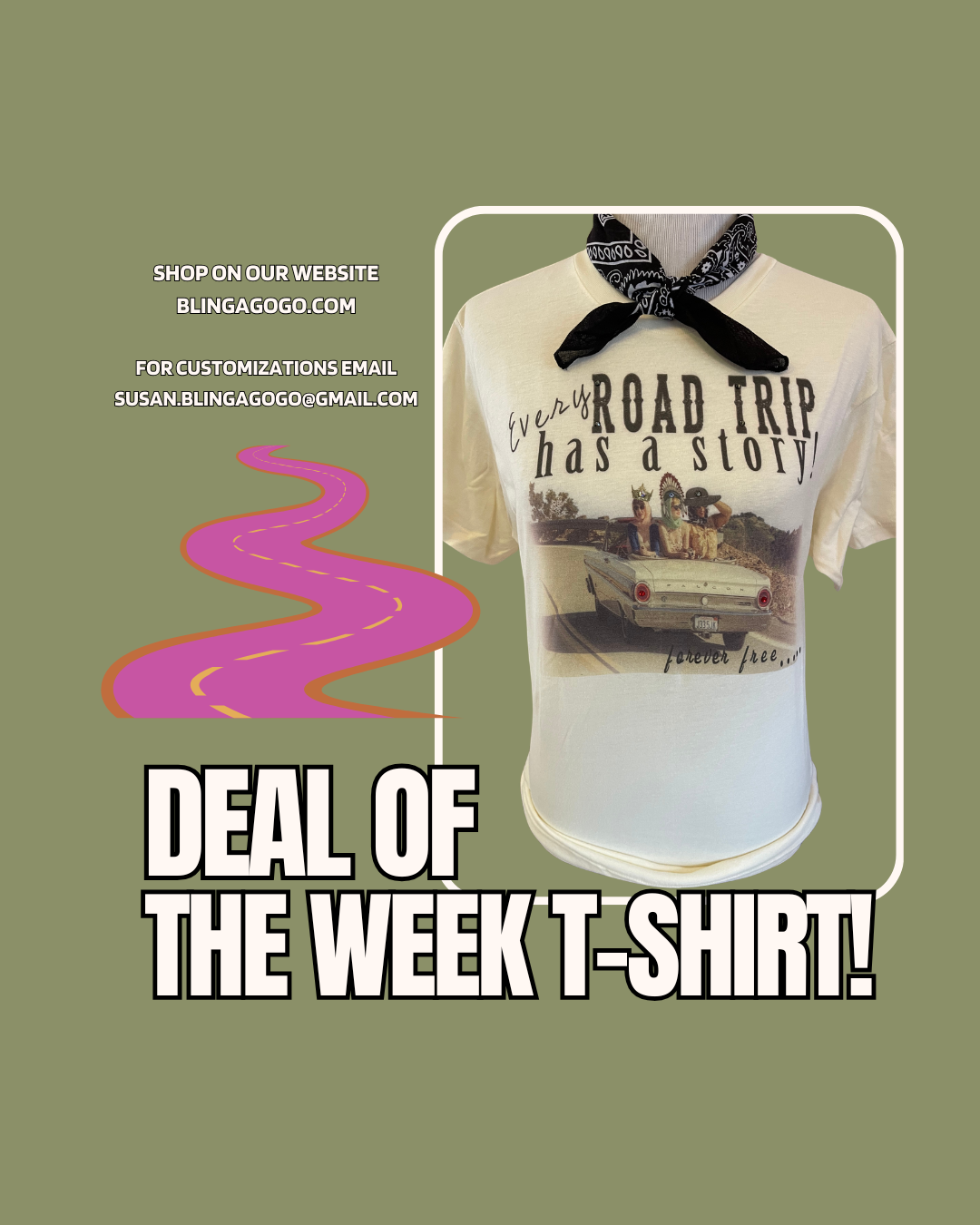 DEAL OF THE WEEK - Every Road Trip Tee