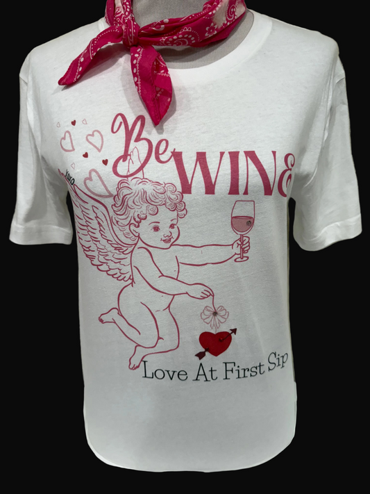 Be Wine on White Crew