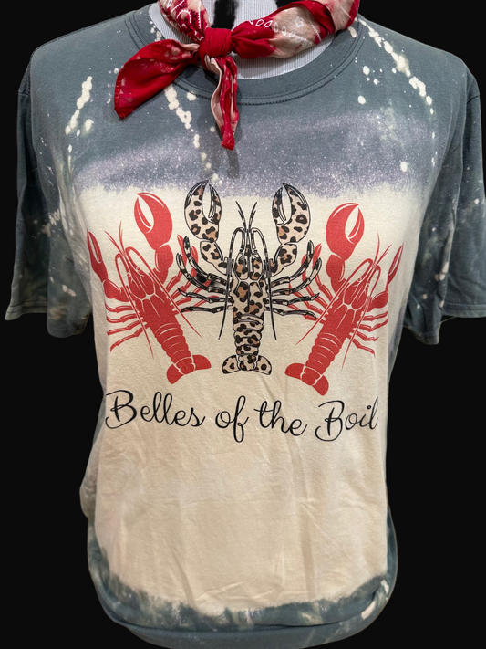 Belles of the Boil on Sports Bleached Charcoal Crew