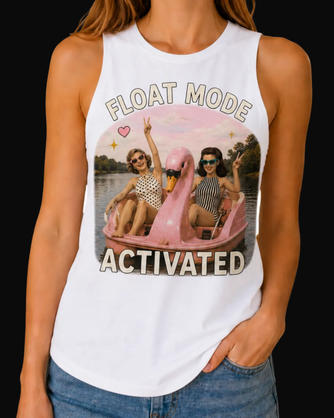 Float Mode Activated on White Tank