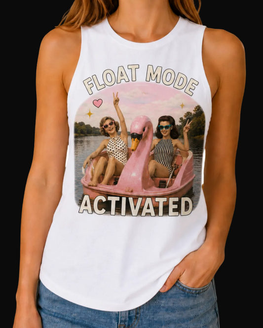 Float Mode Activated on White Tank