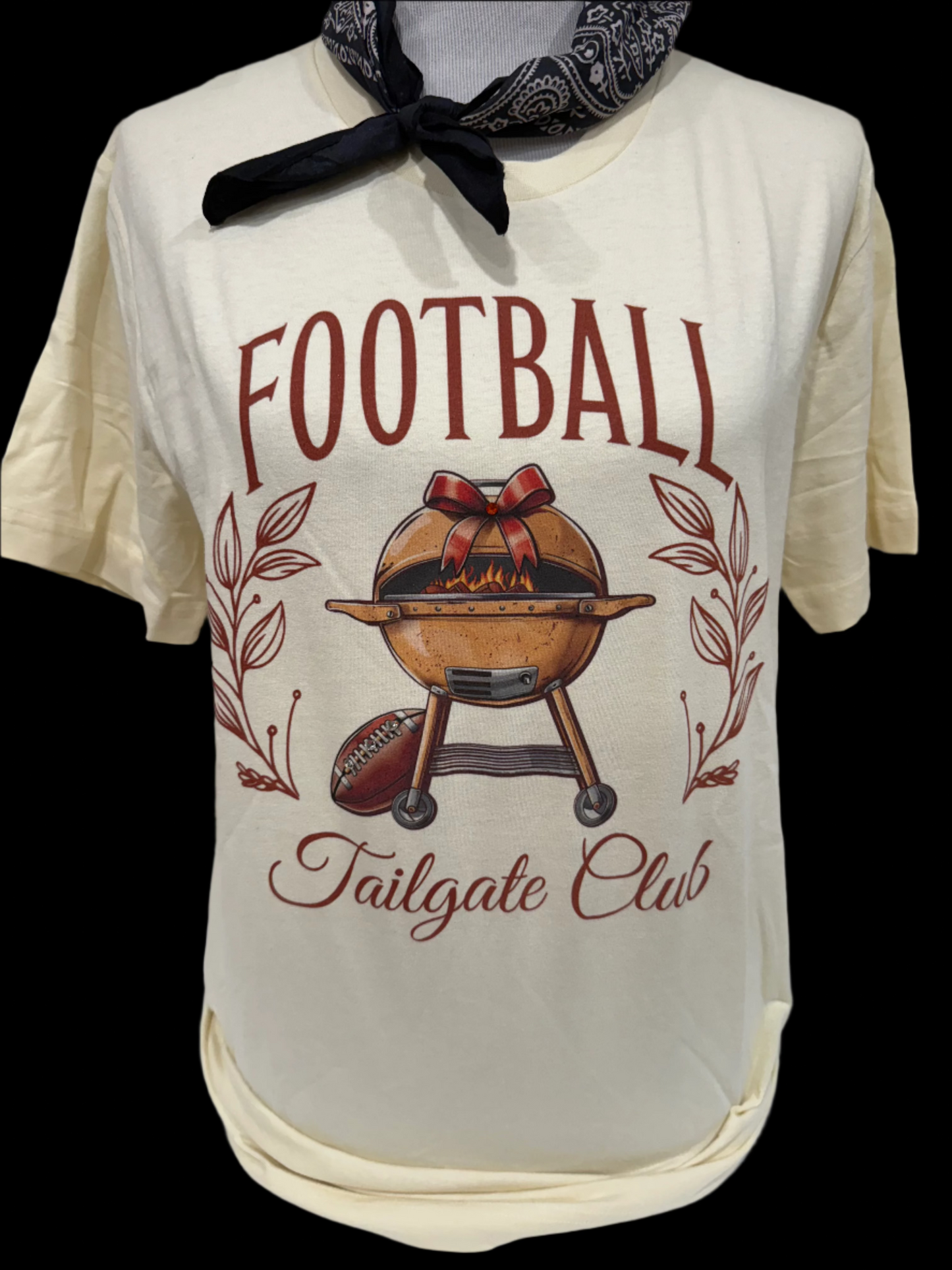 Football Tailgate Club on Natural Crew