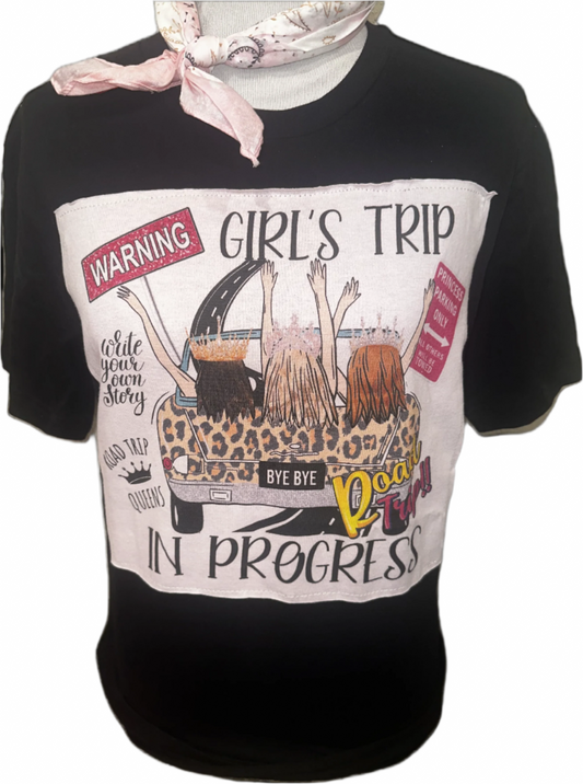 Crown Girl's Trip in Progress on Patch Black Crew