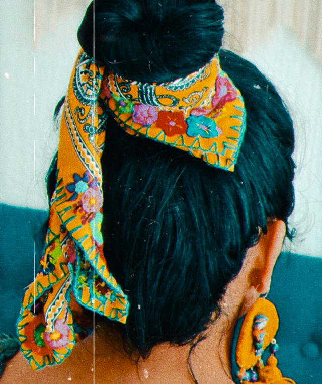 Embroidered Bandana