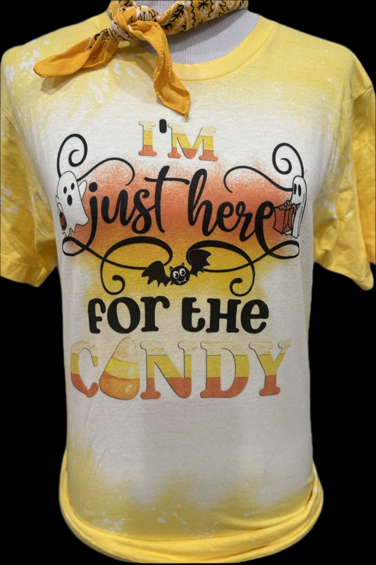 Just Here for the Candy on (Sports Bleached Ginger OR Natural) Crew