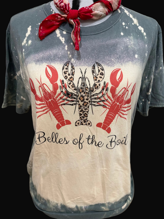 Belles of the Boil on Sports Bleached Charcoal Crew