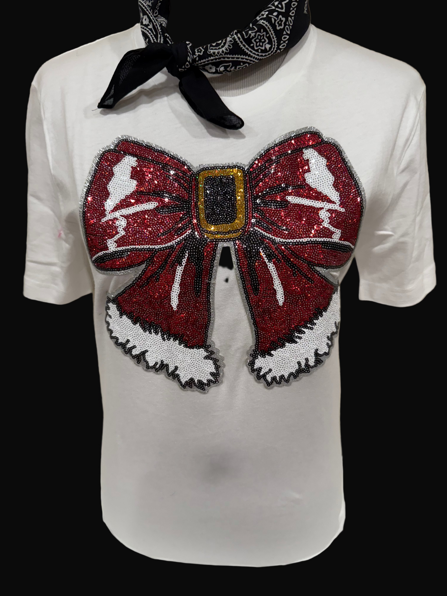 Deal of the Week - Sequin Christmas Bow Tees