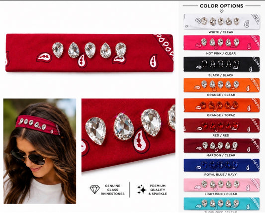 Blingy Head Scarfs