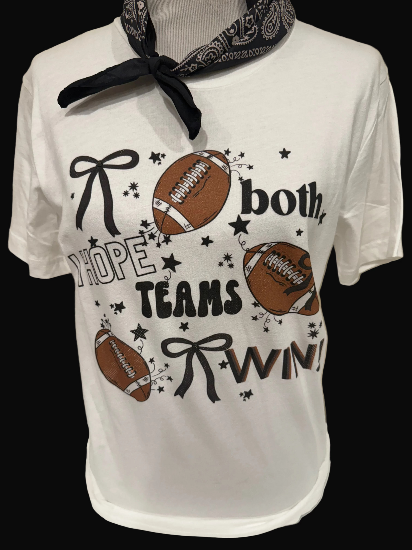 I Hope Both Teams Win on White Crew