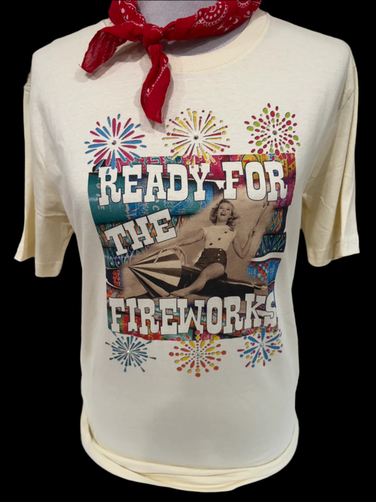 Ready for the Fireworks on White Crew