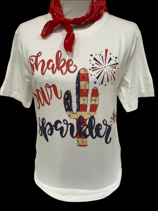 Shake Your Sparkler on White Crew