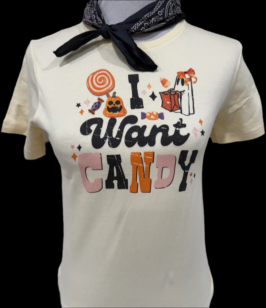 I Want Candy on Natural Crew