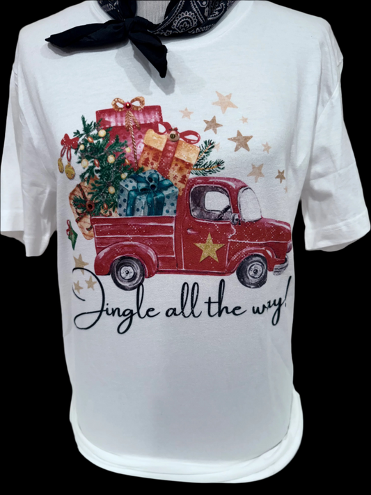 Jingle All the Way on White Crew