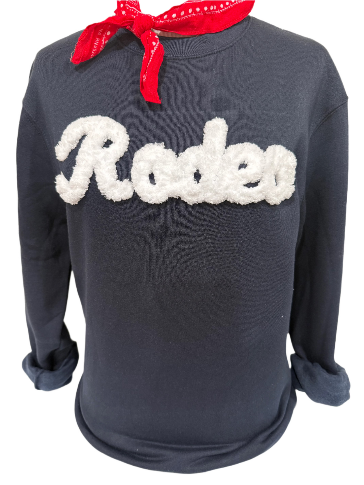 Lexie Rodeo on (Taupe, Black OR Burnt Orange) Sweatshirt