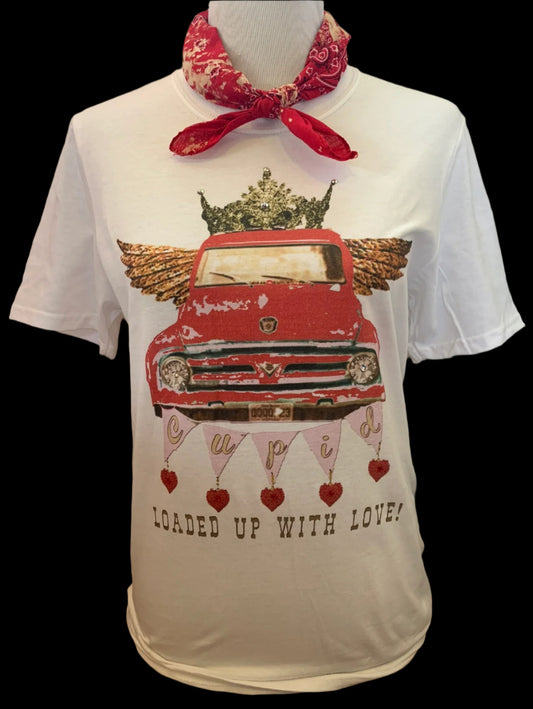 Loaded Up with Love on Crew, Ringer OR Raglan
