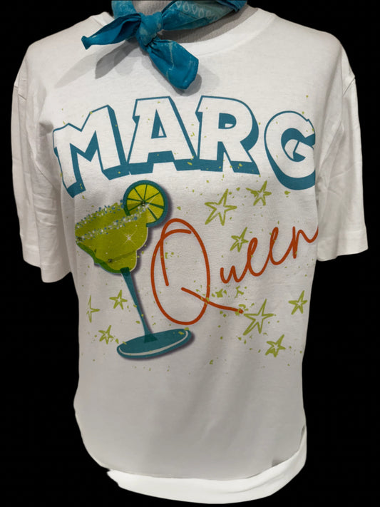 Marg Queen on White Crew
