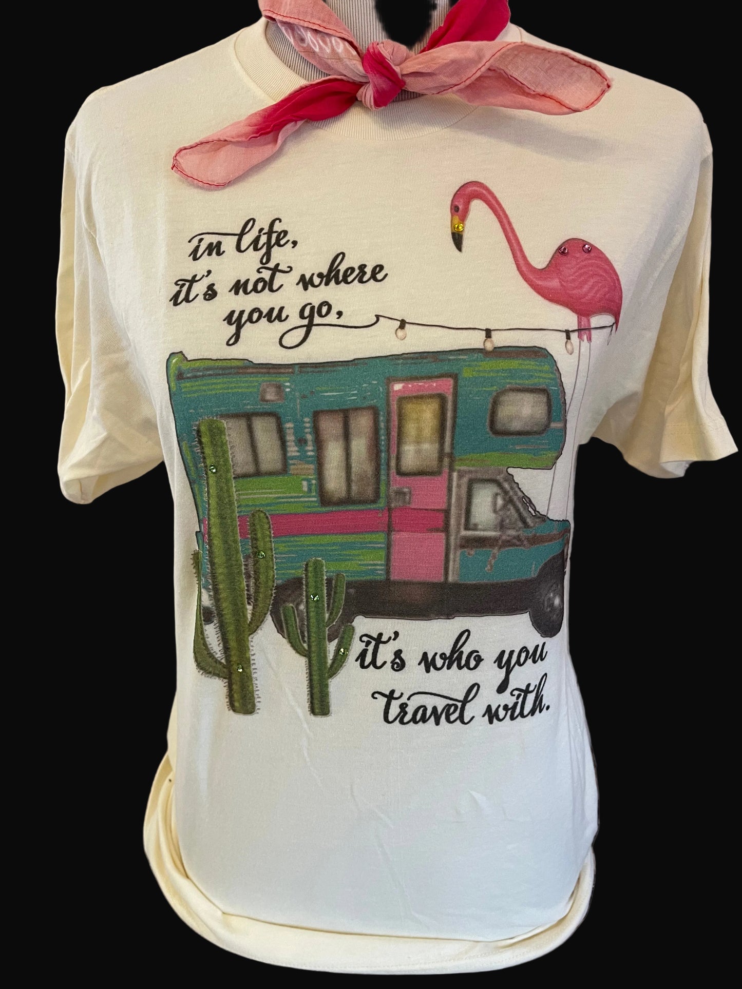 It's Who You Travel With on White Crew - ADDED CREAM