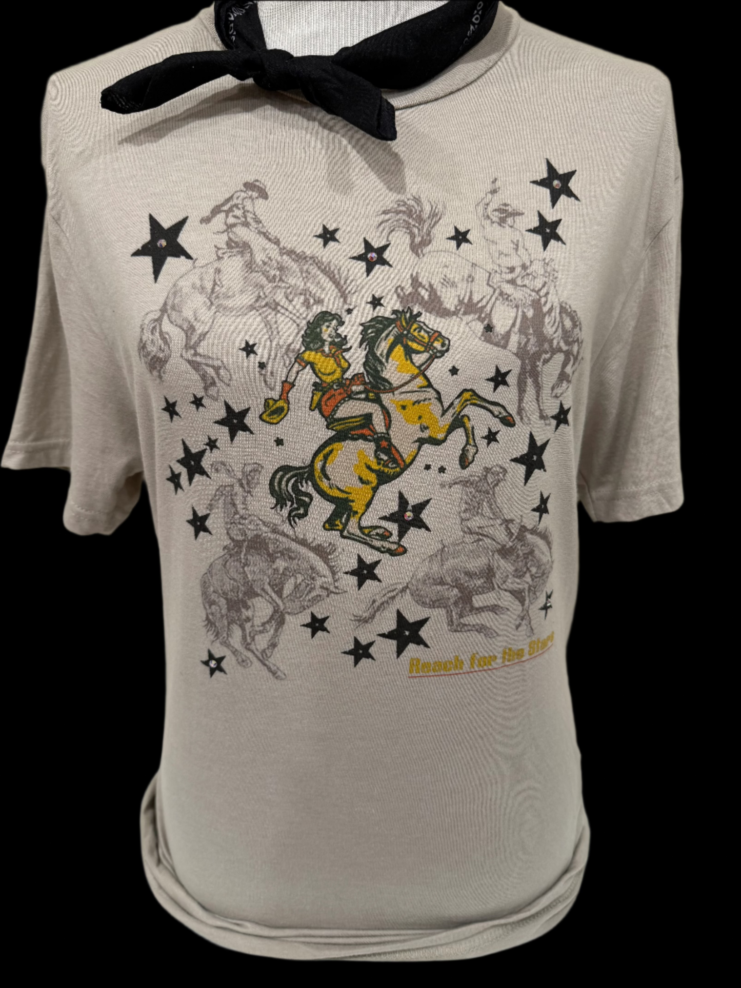 Reach For the Stars on Crew, Raglan OR Sweatshirt