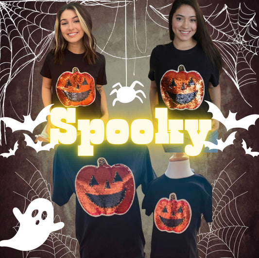 DEAL OF THE WEEK - Sequin Pumpkin Tee