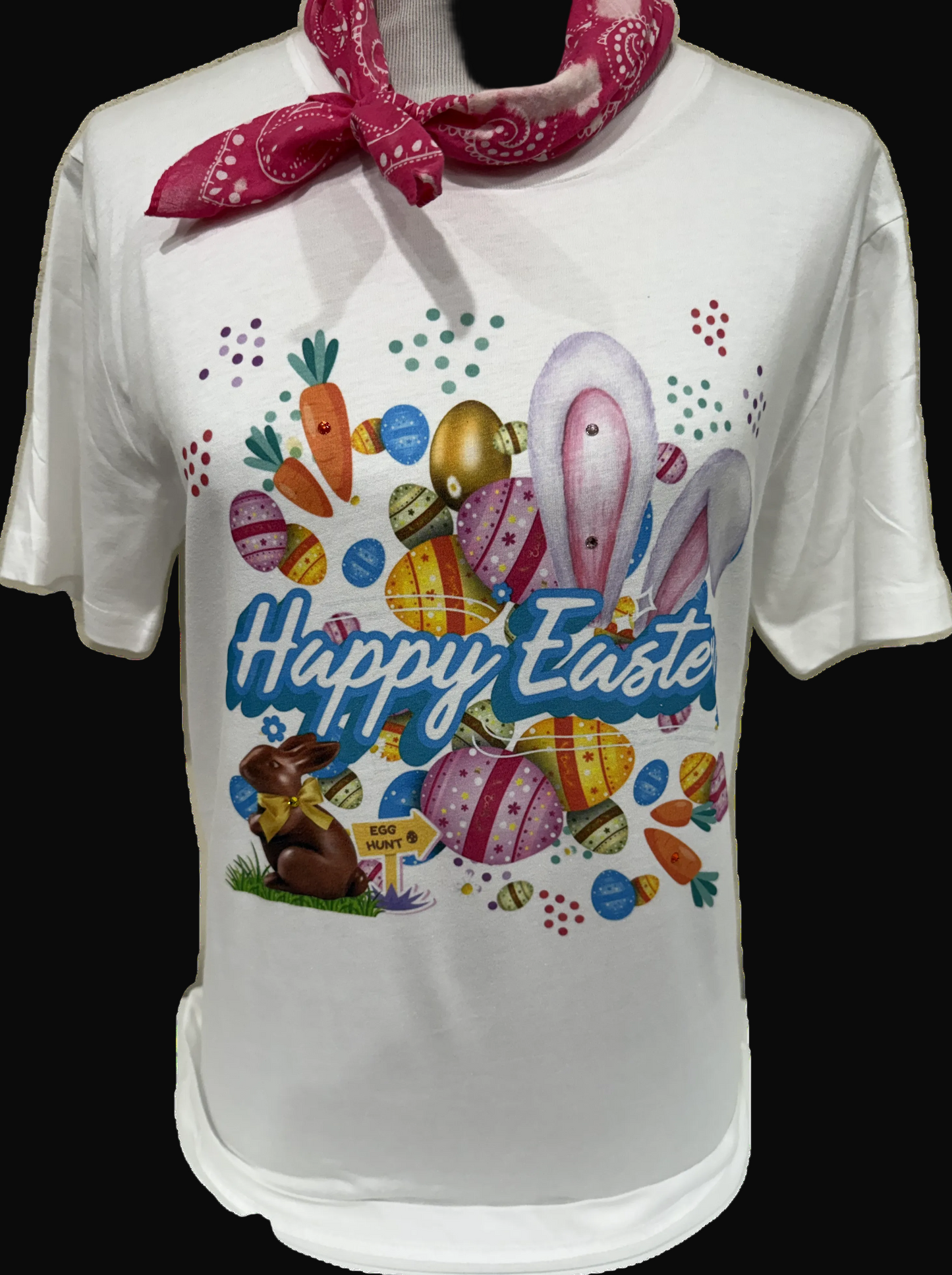 Happy Easter on White Crew