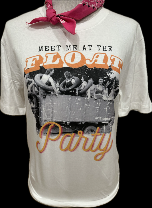 Meet me at the Float Party on White Crew