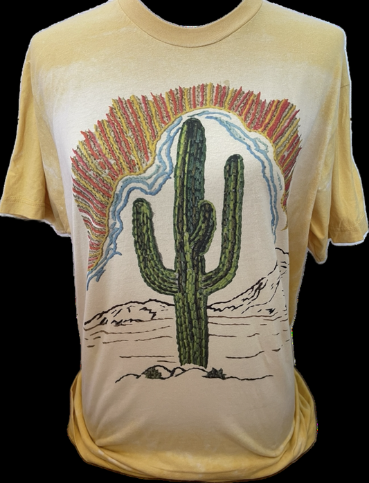 Sunset Cactus SB Ginger Crew OR Natural Crew