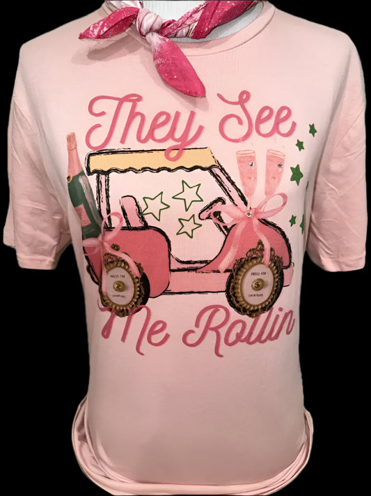 They see me Rolling on (Powder Pink, SB Powder Pink, White, OR Patch Green) Crew