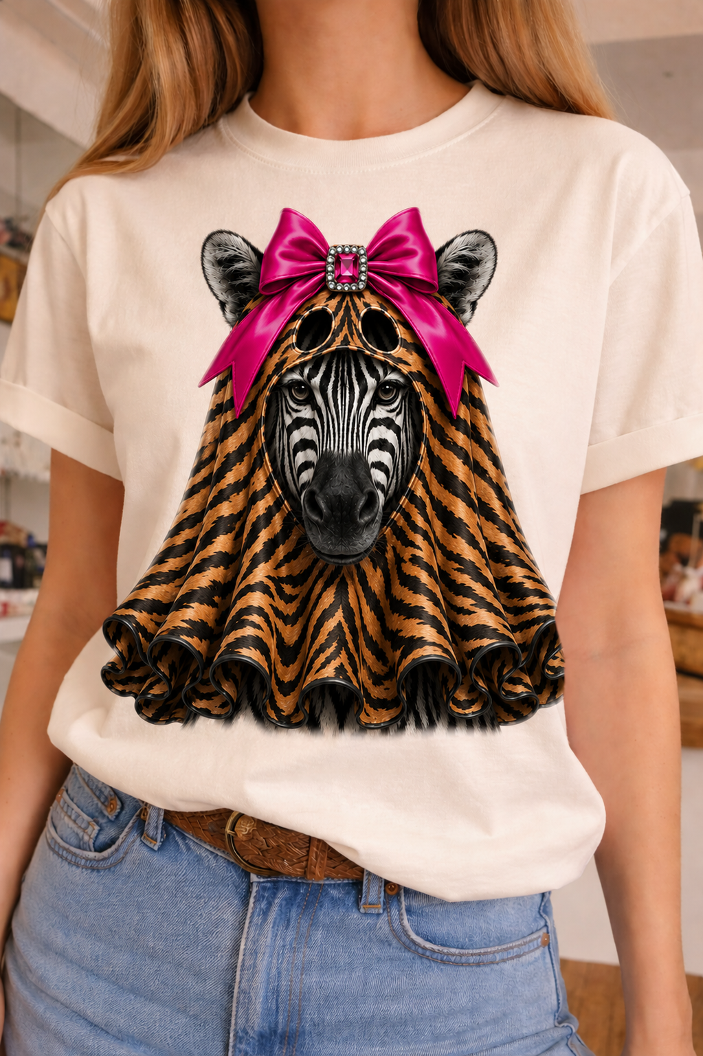 Tiger Zebra Ghost Crew & Long Sleeve