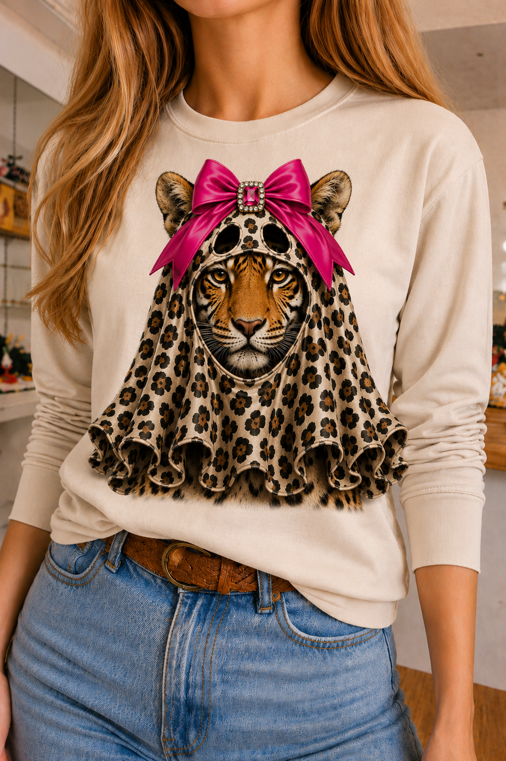 Tiger Leopard Ghost Crew & Long Sleeve