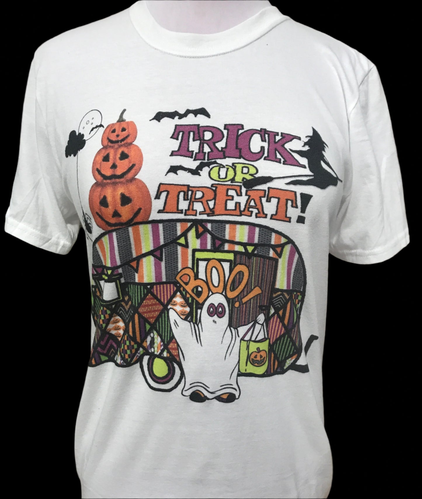 Trick or Treat on (White Crew or Black/White Raglan)