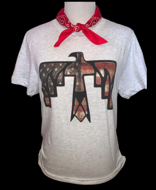 USA Flag Thunderbird on Ash Crew