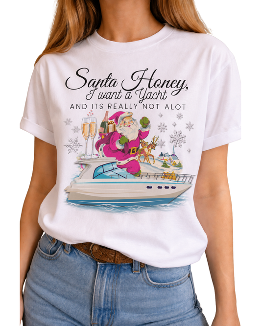 Santa, I Want a Yacht on Natural Crew
